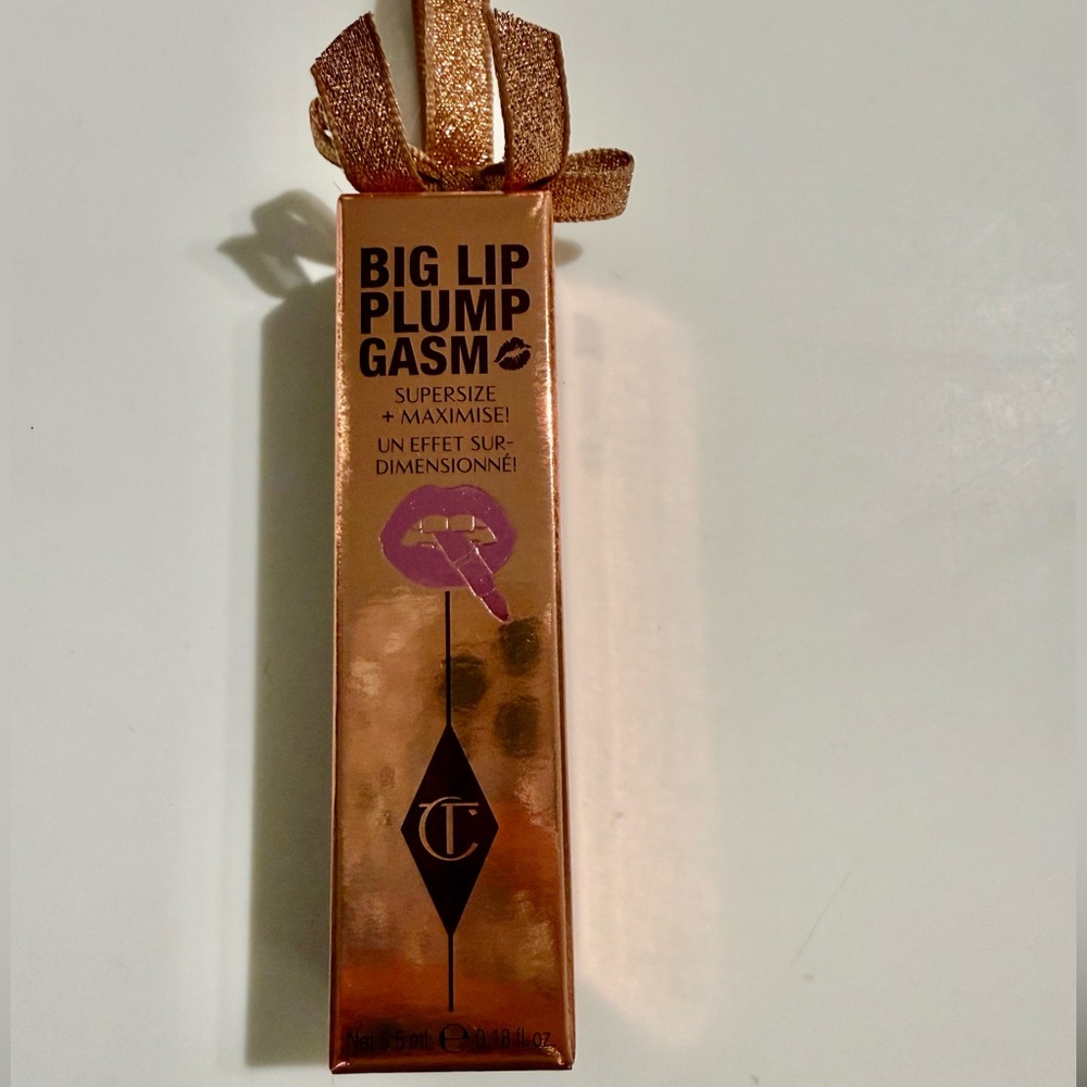 NEW: Charlotte Tilbury Big Lip Plumpgasm Plumping Gloss, Strawberry Chocolate